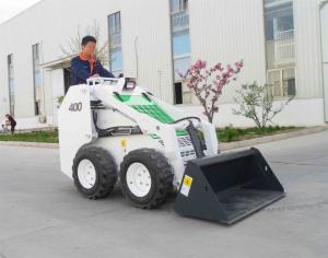 Wholesale EPA Engine Wheel Skid Steer Loader , Side Loading Forklift Truck Narrow Aisle Lift Trucks from china suppliers