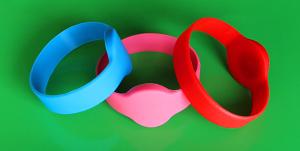 Wholesale ID blank Writable number Silicone wristbands / ID copy number Silicone wristbands from china suppliers