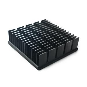 Wholesale Rustproof Black Anodized Aluminum Heat Sink , Anti Baking Aluminum Extrusion Heatsink from china suppliers