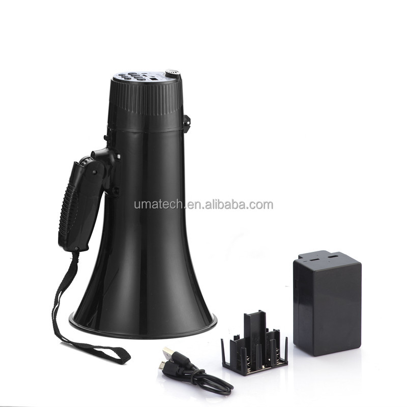 9V 40W Foldable Megaphone with Microphone Voice Control NO Set Type Speaker 2023 Foldable