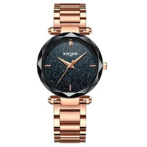 Wholesale KINYUED women high quality quartz movement Stainless steel band women waterproof wrist watch from china suppliers