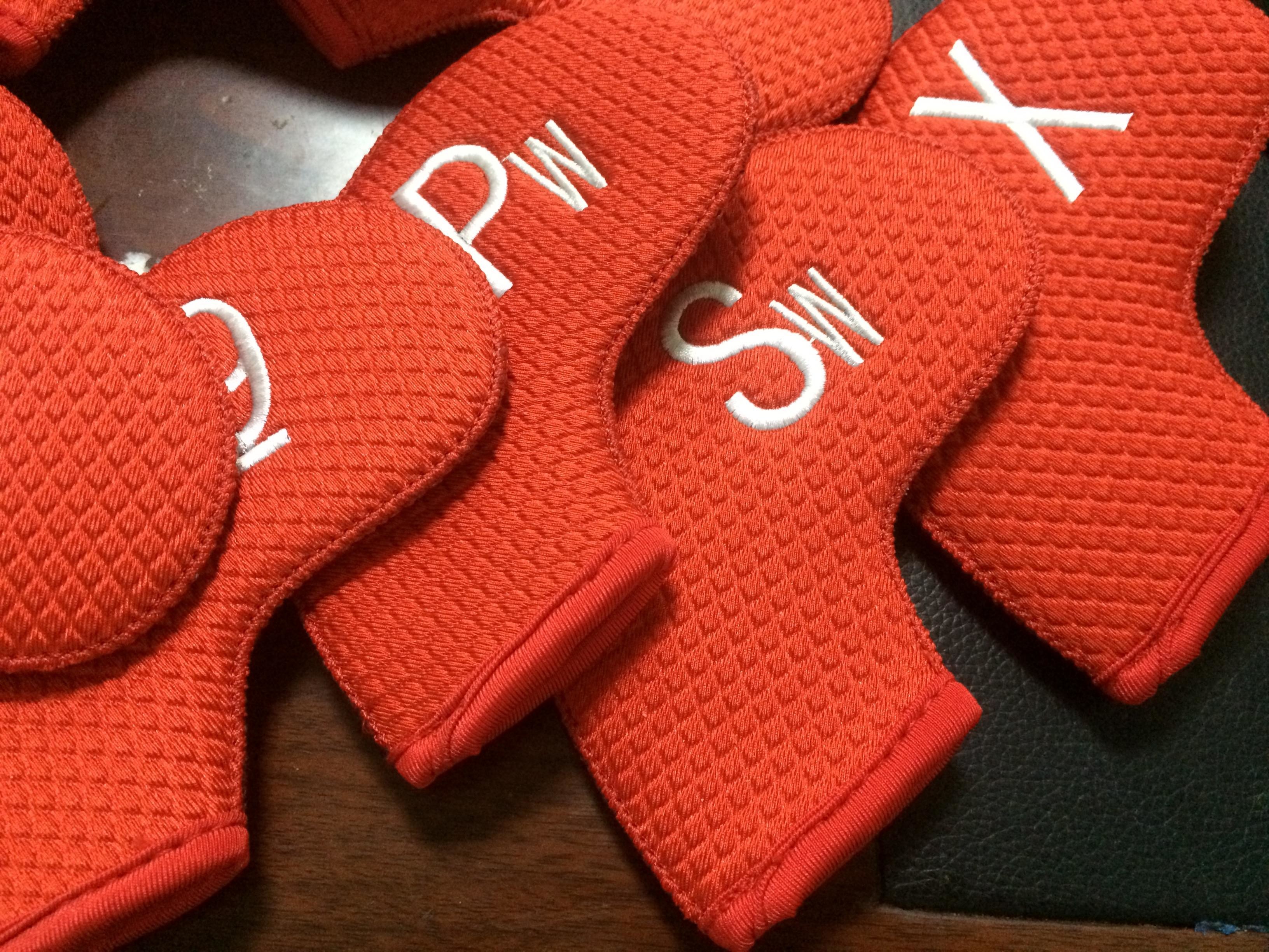 waterproof iron covers , Golf headcover , golf head cover , waterproof golf iron cover