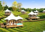 UV Protected Weatherproof Luxury Resort Tent with 1 Door