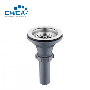 China Kitchen Sink Drain Strainer Assembly with Basket Strainer,Sink Stopper, Stainless Steel Kitchen Sink Strainer Stopper on sale