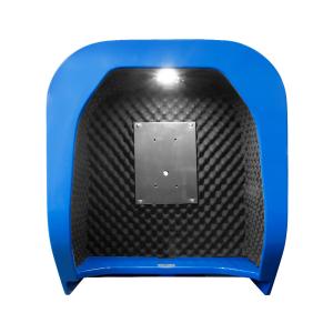 Wholesale Vandal Proof Acoustic Phone Hood / Soundproof Phone Booth For Noisy Industry from china suppliers