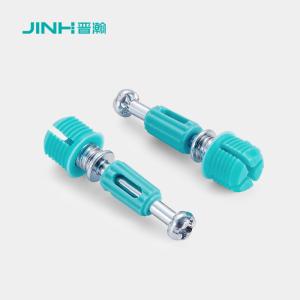 Wholesale 40mm Steel Minifix Connecting Bolts With Dowel For Furniture Cabinet Connectoin from china suppliers
