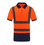 Reflective PPE Safety Wear Road Work Manager Reflective POLO Shirt/T-Shirt