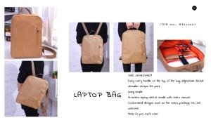 Wholesale ECO-Friendly washable kraft paper 14 inches laptop bag from china suppliers
