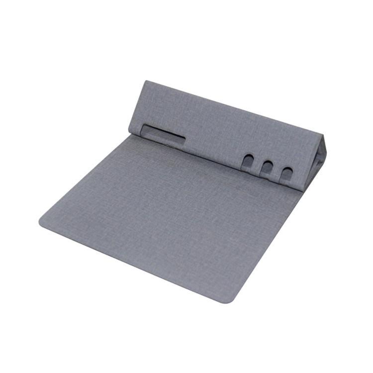 Multifunctional Foldable PU Leather Wireless Charging Mouse Pad Rectangle