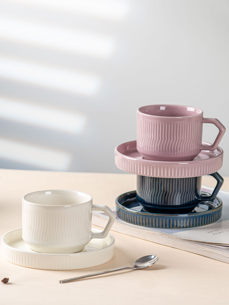 Nordic 200cc Ceramic Glazed Expresso Mug For Business Gifts Cappuccino And Latte Cup