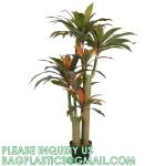 Dracaena Silk Plant Artificial 5ft Faux House Plants Evergreen Dracaena