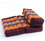 Foldable Meditation Support Hypoallergenic Plant Fibre Bolster Pillow Cushion