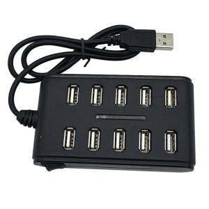 Wholesale CE RoHS 480Mbps 10 Port Hub Usb 2.0 Header Splitter from china suppliers