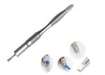Less Vibration Cosmetic Tattoo Pen , Manual Eyebrow Tattoo Pen Three Colors