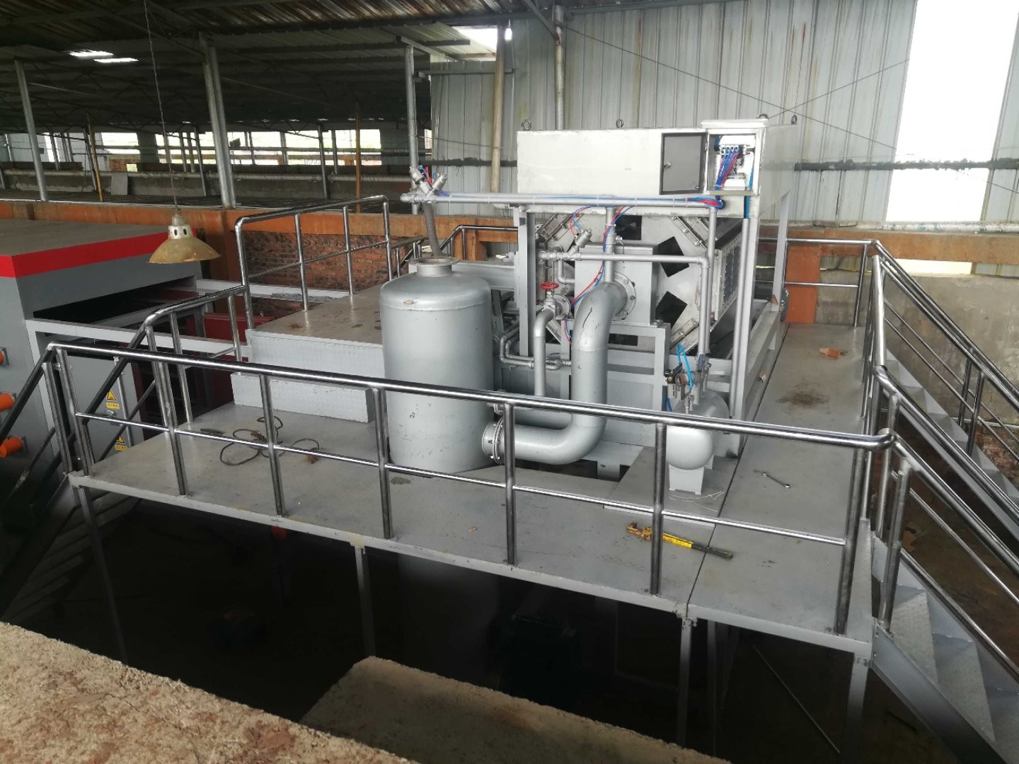 Waste Paper Pulp Egg Tray Making Machine , Recycling Small Egg Tray Machine