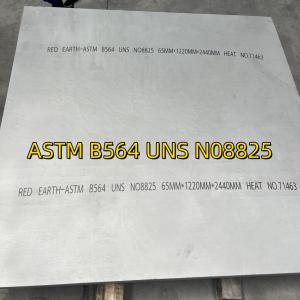 Wholesale High Temperature Corrosion Resistance Astm B424 Incoloy 800 825 Nickel Alloy Plate 6-100mm from china suppliers