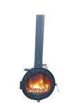 60cm 90cm Indoor Suspended Wood Burning Fire Pits Stove Fireplace High Temper