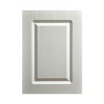 Kitchen Classic Cabinet Doors Round Corner 388 * 600mm Pvc Film Surface