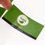 Waterproof Custom Logo Self Adhesive Vinyl Food Jar Packaging Labels
