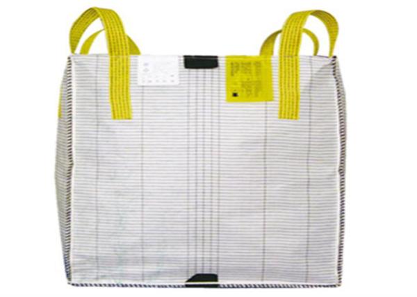 Industrial Solid PP Container Ton Bag / FIBC Jumbo Bags 37" x 37" x 47" or
