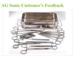 Medical Laboratory Digital Ultrasonic Cleaner 0-30 Minutes Timer 20-80C Temp