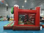 Supplier Inflatable Christmas Santa Claus Jumping House Inflatable Bouncy Castle