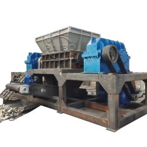 Wholesale New Arrival Double-Shaft Scrap Metal Shredder Metal Waste Crusher Recycling Equipment from china suppliers