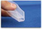 100% pure silicone silicone rubber profile , silicone strip , high elasticity