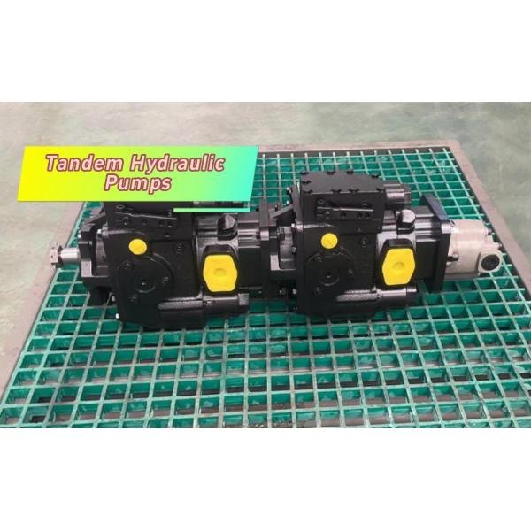 Tandem Hydraulic Pumps With Swash Plate Structure Design For Industrial Uses