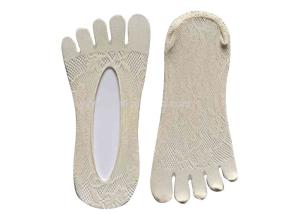 Wholesale Professional Womens Invisible Socks / White Non Slip No Show Socks from china suppliers