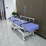 hydraulic stretcher Hsopital Equipment Medical Patient Trolley folding guardrail