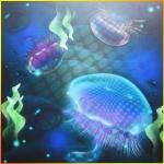 Colorful No Frame PVC 3D Board for Interior Wall Decoration in 500*1000*3.0mm