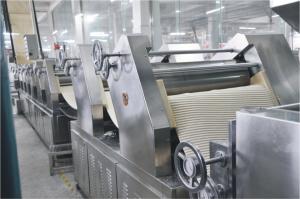 Wholesale 7 Rollers Full Auto Fresh Noodles Making Machine , Noodle Making Equipment from china suppliers