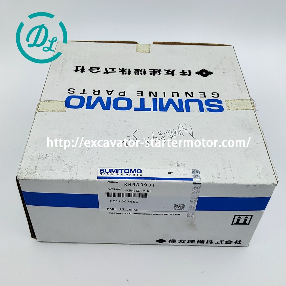KHR30901 Excavator Spare Parts Sumitomo Control Valve Wire Harness