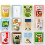 Thank You Disposable Custom Plastic Shopping Bags With Logo Die Cut Handle