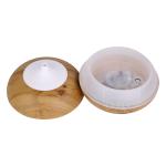 300ml Ultrasonic Perfume Wooden Aroma Humidifier Night Light Essential Oil