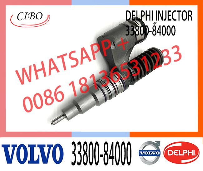 Diesel engine fuel injector 33800-84000 common rail injector nozzle 33800-84000 for diesel engine