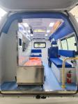 Futian Medical Emergency Ambulance 4×2 8 Seater Gasoline Rear Drive