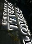 10000K Backlit Channel Letter Signs 25.4mm Depth For Business