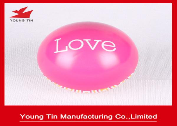 Food Grade Metal Full Color Printed Ball Shaped Tin Box For Christmas Gifts