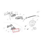 Car Door Left Long Cover Handle Cover Decoration Plate For Lamborghini Gallardo