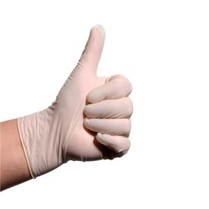 Wholesale Super Stretchy Disposable Latex Glove Durable Powdered And Powder Free from china suppliers