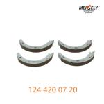 124 420 07 20 OEM Parking Brake Shoe Set For Mercedes-Benz