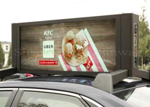 Wholesale SMD1415 Aluminum Taxi Roof Led Display Panels 5500 Nits Luminance For GIF SWF from china suppliers