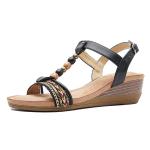 BS099 Shoes Women2020 Female Summer New Sandals Rome Plus Size Sandals Retro