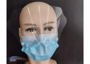 Wholesale Plastic Transparent Double Sides Anti Oil Splash Anti Fog Face Shield Portable from china suppliers