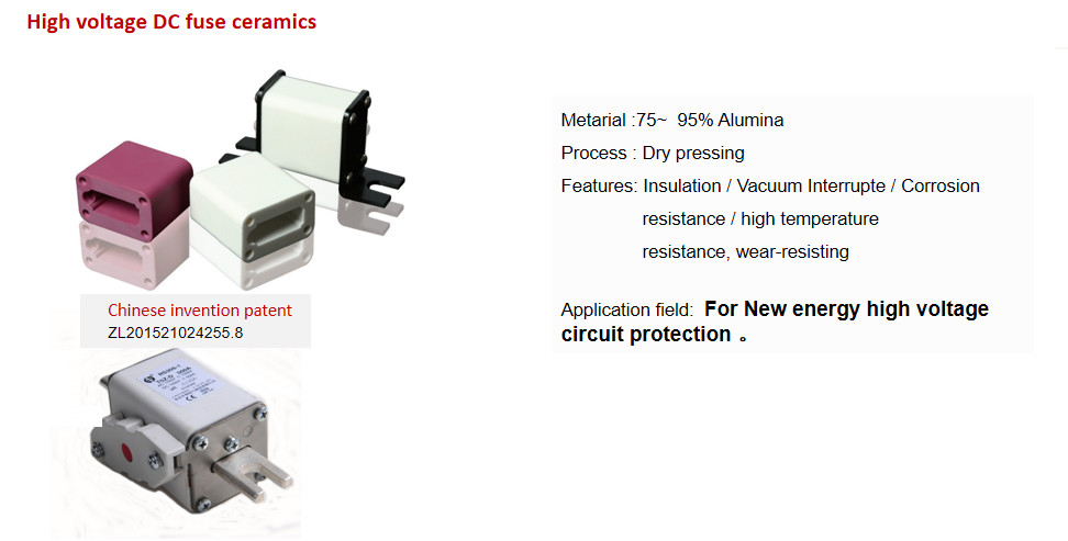 Custom Electronic Ceramic Components Metallized Alumina Oxide Ceramics Insulating Relay