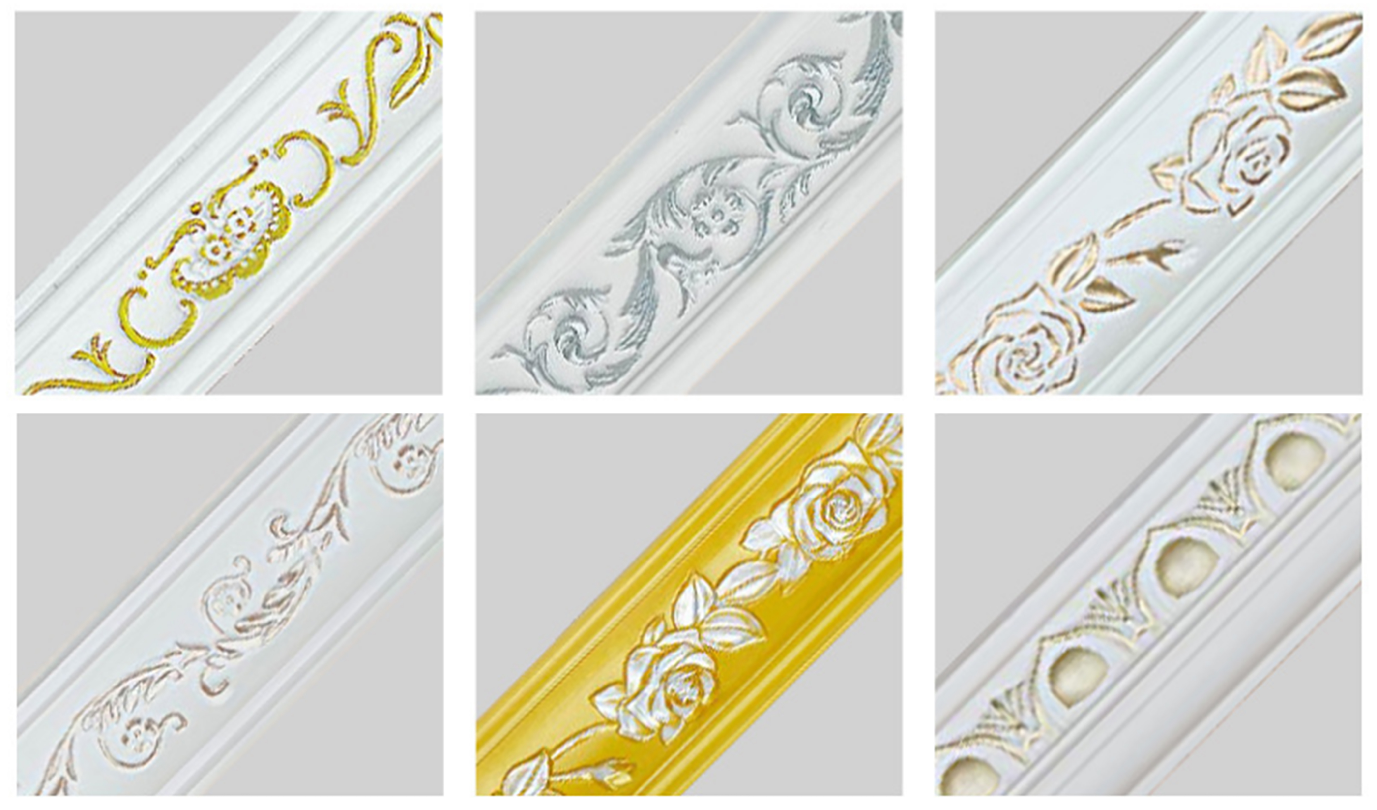 PU Cornice Moulding Fireproof Polyurethane Molded Products