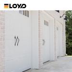 Entrance Powder Coated Aluminum Door Black Double Glazed Doors