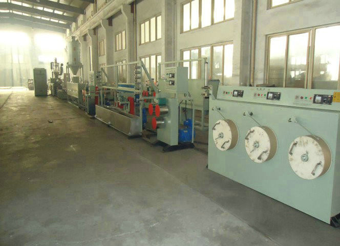 PET PP Packing Strap Band Extrusion Line , Plastic Strap Banding Machine
